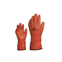 代尔塔Deltaplus 201760 30厘米PVC防寒硫化手套 针织