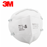 3M 9010折叠式免保养防护口罩 头戴式 单个装 防病菌 防H7N9口罩经销批发