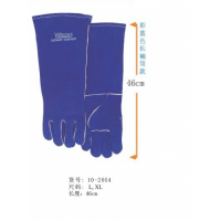 威特仕10-2054电焊加长手套 焊工 烧焊耐高温 牛皮 焊接 劳保手套